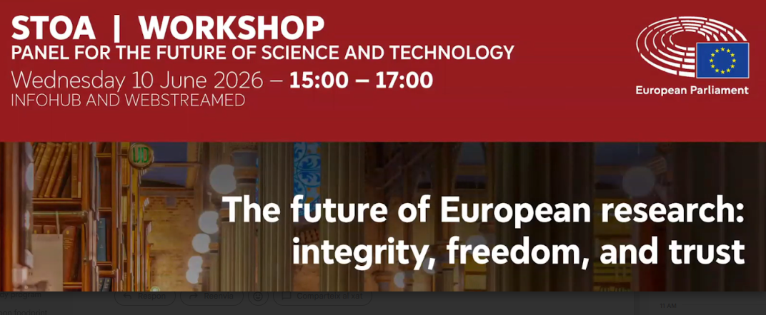 SPHERA participates in a European Parliament workshop on research integrity, academic freedom and public trust